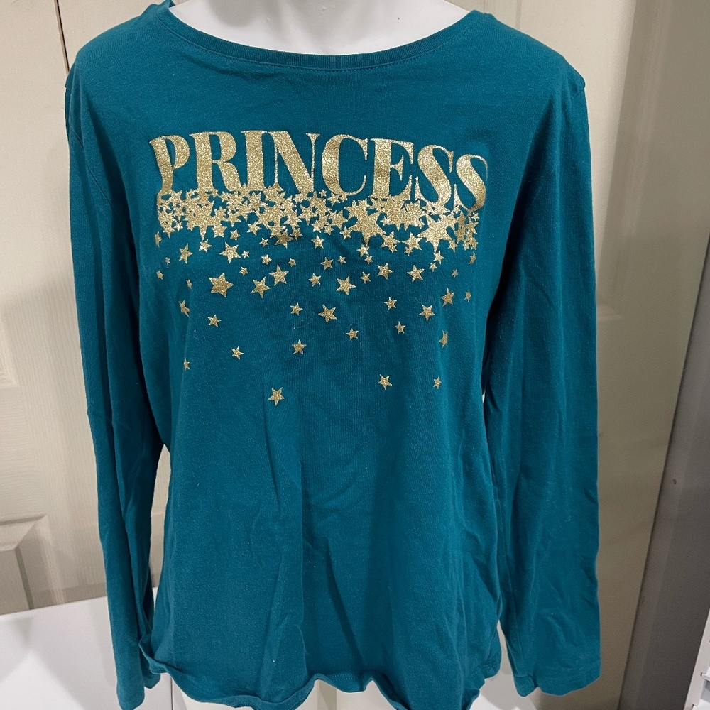 Princess long sleeve girls shirt